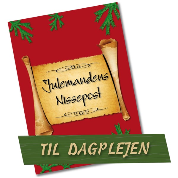 Personlige nissebreve til dagplejen fra Julemandens Værksted - Julemandens Nissepost til institutioner